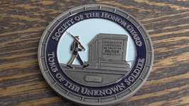 Tomb Of The Unknown Soldier Society Of The Honor Guard Challenge Coin #224W - £30.22 GBP