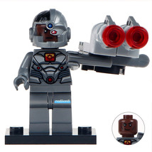 Cyborg DC Comics Super Heroes Lego Compatible Minifigure Bricks Toys - £2.34 GBP