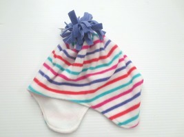 GAP Kids Fleece Winter Hat Multicolor Stripe - Size L/XL - NWT - £3.97 GBP