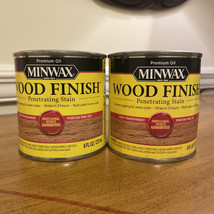 (2) MINWAX 218 Puritan Pine Wood Stain 1/2 Pint  8 Oz. New LAST SET (Den... - $48.50