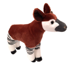 Wild Republic Okapi Plush Cuddlekins Stuffed Animal Stripes Toy Forest  Zoo 12&quot;L - £11.03 GBP