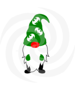 Gnome 1a-Digital ClipArt-Art Clip-Gift Tag-Notebook-Holiday-Scrapbook-Ba... - $37.17 MXN
