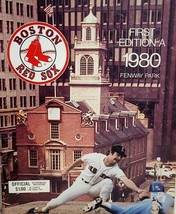 Vintage 1980 Boston Red Sox Scorebook Magazine First Edition A Fenway Park MLB - £18.90 GBP