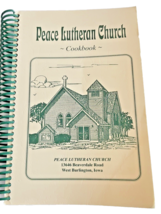 Cookbook Peace Lutheran Church West Burlington Iowa IA Recipes Book 2001 - £10.38 GBP