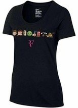 NikeCourt Roger Federer Emoji Women&#39;s T-Shirt, size L, NWT - £51.00 GBP