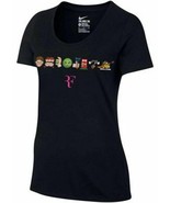 NikeCourt Roger Federer Emoji Women&#39;s T-Shirt, size L, NWT - £51.95 GBP