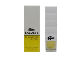 Lacoste Challenge Re Fresh 2.5 Oz Eau De Toilette Spray For Men (Nib) By Lacoste - £31.41 GBP
