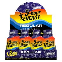 Grape Regular Strength 5 Hour Energy Shots 12 Pack - $34.99