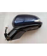 Blue LH driver side door mirror w/ BSM + BVM Camera. OEM for 2019-2021 S... - $175.66 CAD