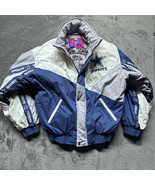 Dallas Cowboys Jacket Puffer Vintage 90s Pro Player Size M Blue NFL Foot... - $120.00