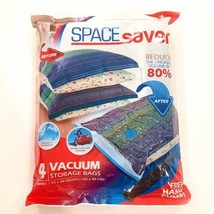 JUMBO Spacesaver Premium Vacuum Storage Bags x 4 Hand Pump Seal Clothes Travel - £15.09 GBP