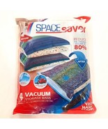 JUMBO Spacesaver Premium Vacuum Storage Bags x 4 Hand Pump Seal Clothes Travel - £14.92 GBP