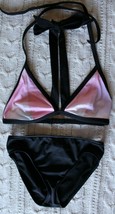 Leilani Women&#39;s Black/Pink Bikini Set ~4~ L726664 - £9.58 GBP