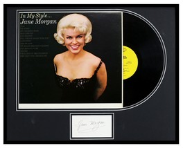 Jane Morgan Signed Framed Vintage 1965 Record Album Display In My Style - £115.97 GBP