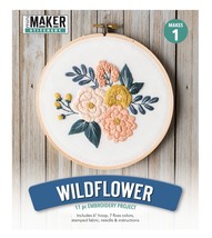 Leisure Arts Wildflowers 6 Inch Embroidery Kit 49806 - $237.69 MXN