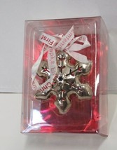 Roman 36772 Babys First Christmas Snowflake Ornament Color Silver image 1