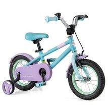 Kids Bike with Adjustable Handlebar and Saddle Purple-12 Inches - Color:... - $131.29