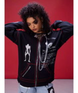 Death Note Emo, Punk Anime Manga Hardware Girls Oversized Hoodie S - $1,103.91 MXN