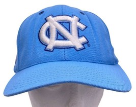 North Carolina Hat UNC Tarheel Foot Blue Adjustable Colosseum Authentic Ball Cap - £11.81 GBP