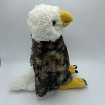 Wishpets Realistic Bald Eagle 14” Plush Stuffed Toy Animal Bird Wish Pets - £9.39 GBP