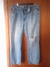 Ecko Unltd Distressed Jeans Mens size 36 waist 30 length 5 pocket - £11.79 GBP