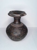 Cambodian Khmer IN Vetro Ceramica Urna Con Svasato Collo - £934.84 GBP
