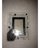 Personalized Engraved  LAUGH Glass Picture Frame 2 x 3 - £6.03 GBP