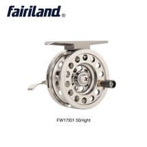 Full Aluminum Ice Fishing Reel Left/Right Handed V-shape Ice Fishing Wheel 50mm  - £93.18 GBP