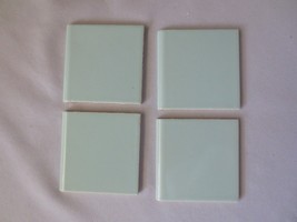 61+ Vtg Reclaimed Baby Blue 3&quot; Bull Nose Curved Border Tiles 1950&#39;s - £119.90 GBP