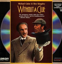 Without A Clue  Michael Caine  Laserdisc Rare - £7.47 GBP