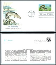 1986 US FDC Cover - Seattle, Washington, The Muskellumge E3  - $2.96