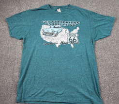 Route 66 Optima Shirt Adult Large Tee Graphic Print Travel America Casua... - $14.82