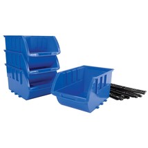 Performance Tool W5196 Large Stackable Storage Trays - Adjustable for Ve... - £21.96 GBP