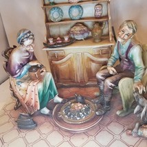 Antonio Borsato Capodimonte Italian Art Figurine &quot; SWEETNESS OF HOME &quot; I... - $650.00