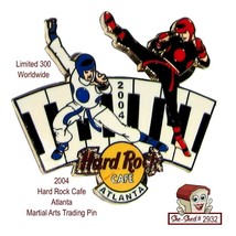 Hard Rock Cafe Atlanta Georgia Martial Arts 2004 Trading Pin - $24.95