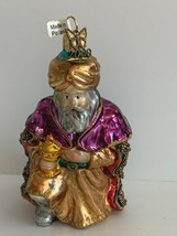 Glass 2008 Wise King Christmas Ornament - £31.16 GBP