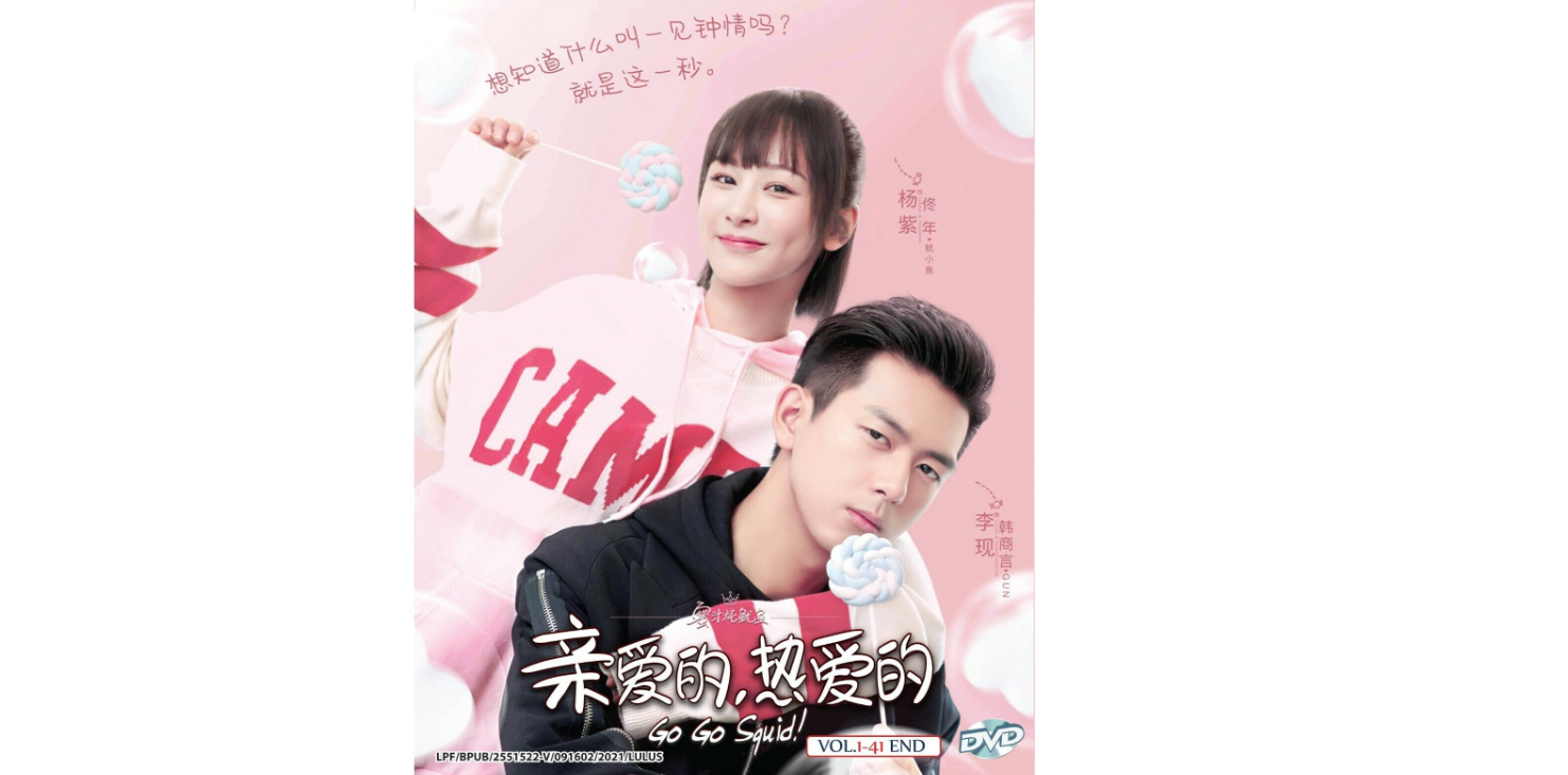 Chinese Drama DVD Go Go Squid!  (2019) English Subtitle