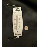 Frank Fuhrman Painting Paperhanging Metal Thermometer Advertising Kempto... - €50,15 EUR