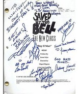 Cast Signed Autographed Saved By the bell the New class Script &quot;Boys II ... - £1,122.87 GBP