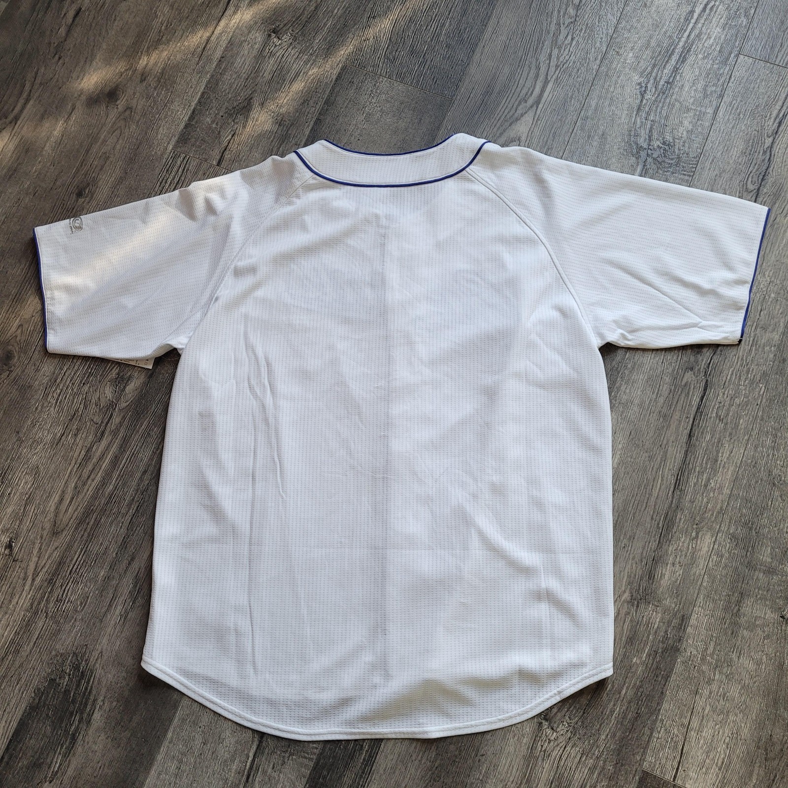 New Kansas City KC Royals White Adult 2XL Stitched MLB Baseball Jersey Blue Logo Item image 5