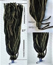 17&quot;  Acrylic 100 Strand Spawning Mops Camouflage with Suction Cup - £8.97 GBP