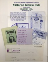 Vintage Postal Ephemera Lot FDC Related Advertisement Papers &amp; Documents... - $10.00