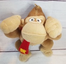 DK Donkey Kong 9in. Plush Nintendo Super Mario Stuffed Animal Toy Good S... - $11.83