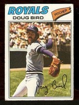 Kansas City Royals Doug Bird 1977 Topps # 556 Vg - £0.39 GBP