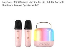 Bluetooth Speaker /Portable Home Karaoke Mini Wireless Audio &amp; Microphon... - $34.53