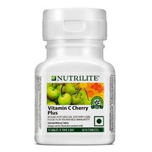 Amway Nutrilite Vitamin-C Cherry Plus 60 pcs  (Free shipping worldwide) - $32.91