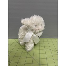 Bearington Baby Collection White Lamb Sheep Bean Bag Plush Stuffed Animal - $9.89