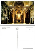 Italy Lazio Rome Basilica of Saint Mary Major Church Artwork Vintage Postcard - £7.51 GBP
