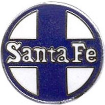 Santa Fe Railroad Pin 1&quot; - £14.38 GBP