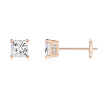 Authenticity Guarantee

ANGARA 0.77 Ct Princess-Cut Diamond Solitaire Stud Ea... - £1,246.68 GBP